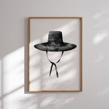 Load image into Gallery viewer, Korean Gat & Daenggi Watercolor art prints 12-71