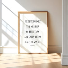 Load image into Gallery viewer, Space astronaut boys bible verse wall art print 07-19301