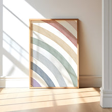 Load image into Gallery viewer, Watercolor boho pastel rainbow color kids affirmation 07-26416