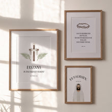 Load image into Gallery viewer, Watercolor Easter kids bible verse set of 3 art print 07-258