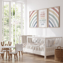 Load image into Gallery viewer, Watercolor boho pastel rainbow color kids affirmation 07-26416