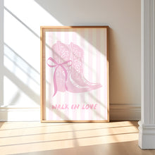 Load image into Gallery viewer, Aesthetic pink Western cowgirl coquette set of 3 bible verse art prints