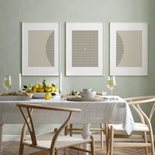 Load image into Gallery viewer, Jesus fed 5000 set of 3 art prints