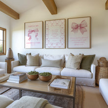 Load image into Gallery viewer, set of 3 Pink girly bible verse wall art prints