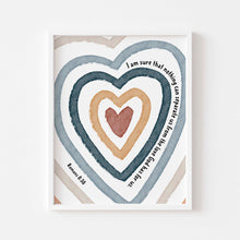 Load image into Gallery viewer, Watercolor boho nursery Christian kids bible verse set of 4 art prints 07-189