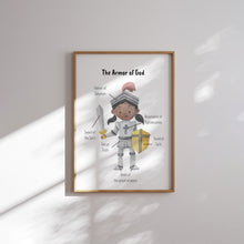 Load image into Gallery viewer, set of 6 Christian kids educational art prints 07-179