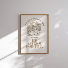 Load image into Gallery viewer, Neutral Western Cowgirl Christian wall art prints