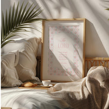 Load image into Gallery viewer, Blue pink aesthetic set of 6 Christian wall art prints 02-326