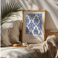 Load image into Gallery viewer, Aesthetic Chinoiserie pattern bible verse set of 6 art prints