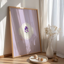 Load image into Gallery viewer, Purple coquette bible verse set of 6 art prints