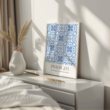 Load image into Gallery viewer, Aesthetic Chinoiserie pattern bible verse set of 6 art prints