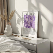 Load image into Gallery viewer, Purple coquette bible verse set of 6 art prints