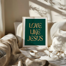 Load image into Gallery viewer, Hunter Green Christian art prints