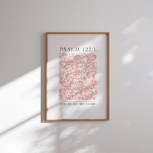 Load image into Gallery viewer, Modern Pink aesthetic set of 6 scripture wall art prints