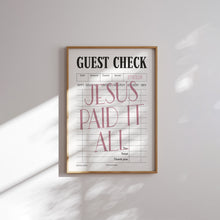 Load image into Gallery viewer, Aesthetic Black Pink trendy teen girly room set of 6 wall art prints