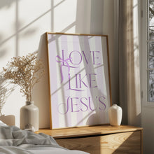 Load image into Gallery viewer, Aesthetic Lavender vintage bible verse set of 6 wall art prints