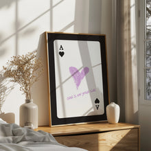 Load image into Gallery viewer, Aesthetic Black Purple trendy teen girly room set of 6 wall art prints