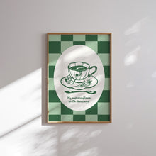 Load image into Gallery viewer, Green coquette bible verse art prints