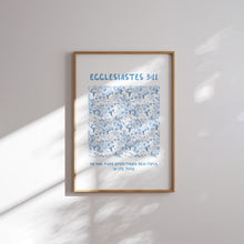 Load image into Gallery viewer, Pink blue set of 6 Christian wall art prints 02-323