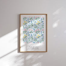 Load image into Gallery viewer, Watercolor Aesthetic Psalm collection set of 6 wall art prints
