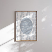 Load image into Gallery viewer, Modern aesthetic scripture wall art print