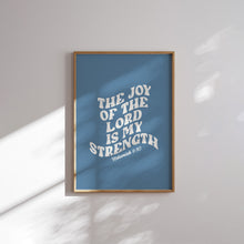 Load image into Gallery viewer, Modern green blue bible verse art prints set of 6