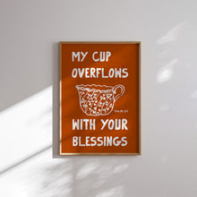 Load image into Gallery viewer, Aesthetic red yellow set of 6 fall thanks giving Christian bible verse art prints