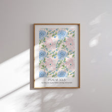 Load image into Gallery viewer, Watercolor Aesthetic Psalm collection set of 6 wall art prints