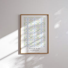 Load image into Gallery viewer, Watercolor Aesthetic Psalm wall art print