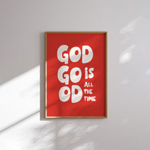 Load image into Gallery viewer, Aesthetic red spring bible verse art print