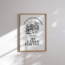 Load image into Gallery viewer, Black Western Cowgirl Christian wall art prints