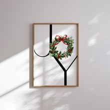 Load image into Gallery viewer, Set of 6 Minimal red green Christian Christmas Bible Verse Wall Art Bundle 13-214