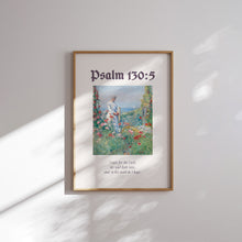 Load image into Gallery viewer, Modern aesthetic pink blue bible verse wall art prints