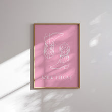 Load image into Gallery viewer, Pink girly aesthetic Christian bible verse wall art print