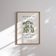 Load image into Gallery viewer, Green coquette bible verse set of 6 art prints