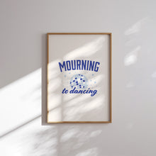 Load image into Gallery viewer, Western Blue cowgirl Christian bible verse art print