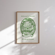 Load image into Gallery viewer, Sage green Western Cowgirl Christian wall art prints