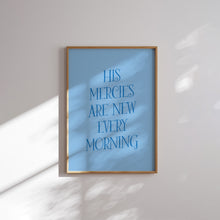 Load image into Gallery viewer, Blue beach house decor, Christian bible verse wall art print