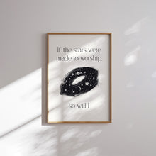 Load image into Gallery viewer, Aesthetic Black trendy room set of 6 wall art prints
