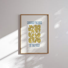 Load image into Gallery viewer, Modern green blue bible verse art prints set of 6