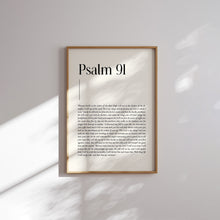 Load image into Gallery viewer, Aesthetic watercolor Psalm collection set of 6 wall art prints