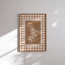 Load image into Gallery viewer, Fall Western Cowgirl Thanksgiving Christian Bible Verse Wall Art Set of 6 art prints 02-327