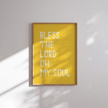 Load image into Gallery viewer, Aesthetic Yellow trendy bible verse wall art print