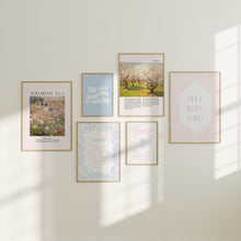 Load image into Gallery viewer, Modern Aesthetic pink blue bible verse wall art prints