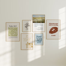 Load image into Gallery viewer, Modern bible verse painting wall art