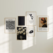 Load image into Gallery viewer, Aesthetic Black trendy room wall art print