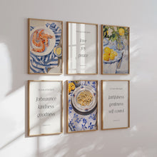 Load image into Gallery viewer, The fruit of the spirit set of 6 wall art prints