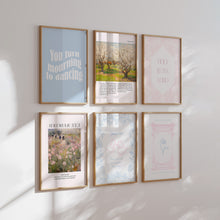 Load image into Gallery viewer, Modern Aesthetic pink blue bible verse wall art prints