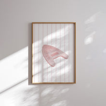 Load image into Gallery viewer, Watercolor pink swimming set of 6 art print 07-33601