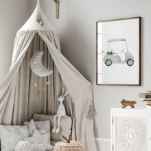 Load image into Gallery viewer, Sage green watercolor golf set of 6 art print 07-27115